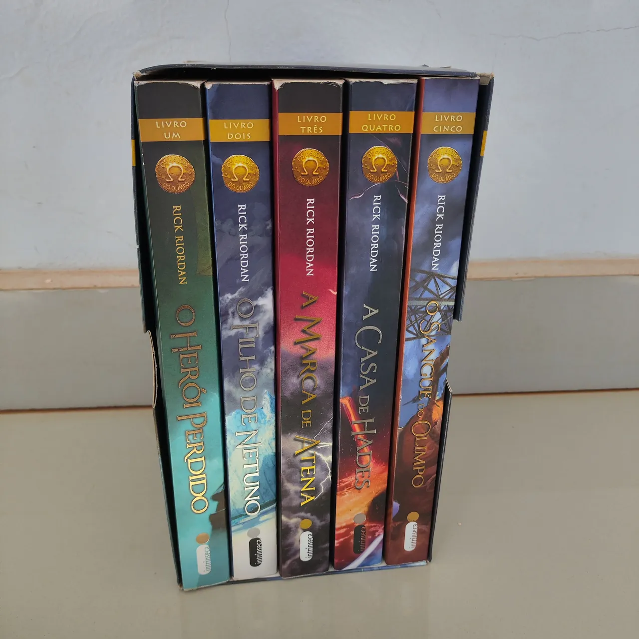 Box Os Heróis do Olimpo -Rick Riordan