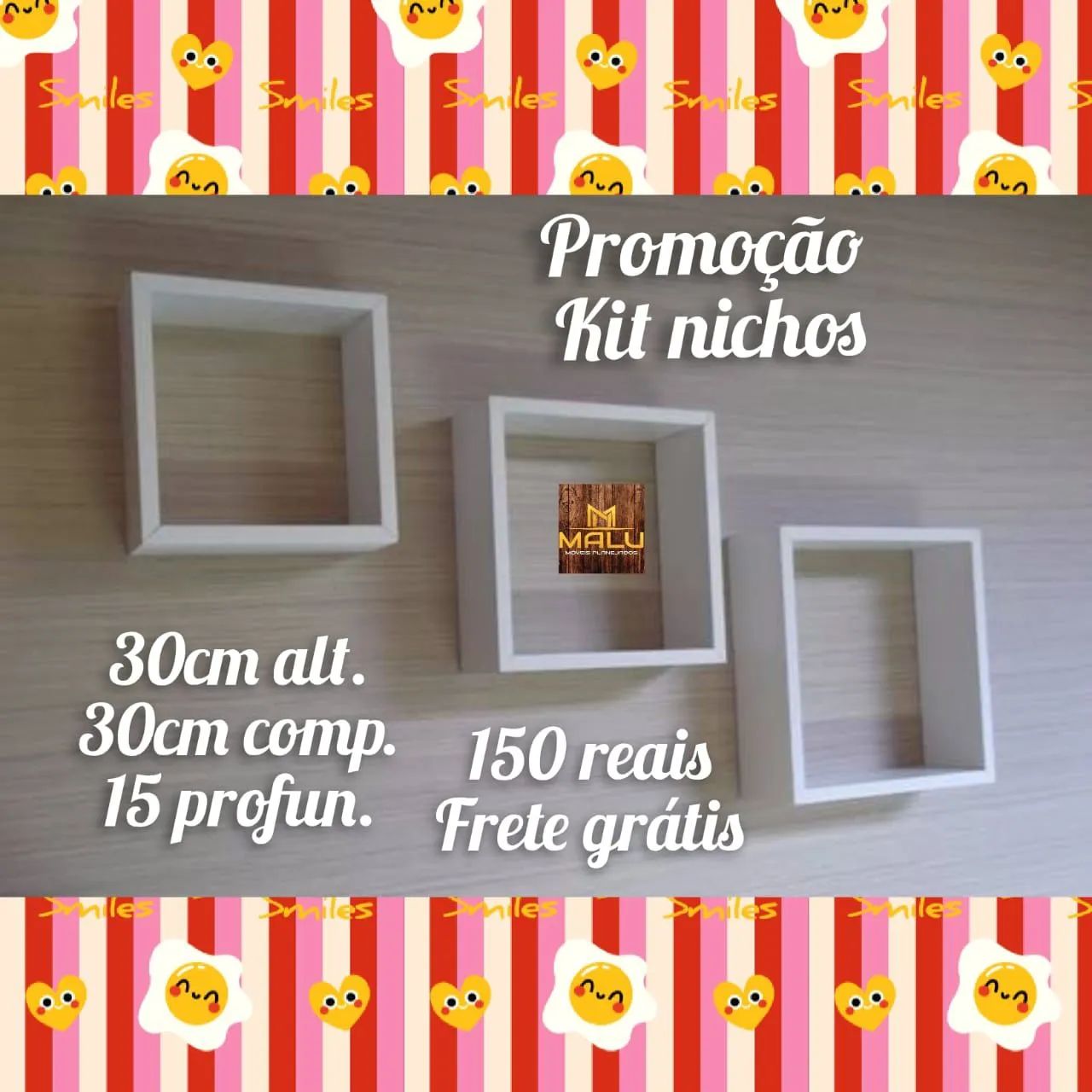 Kit nichos 