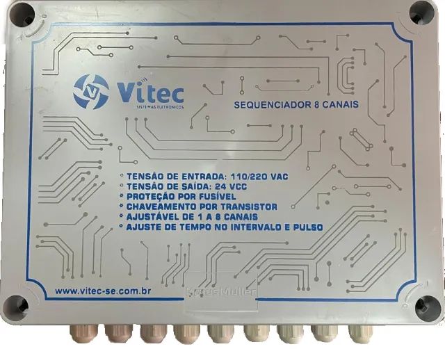 Sequenciador de pulsos 8 canais