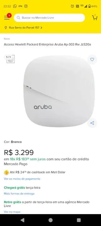 Roteador Aruba Wireless - Foto 6