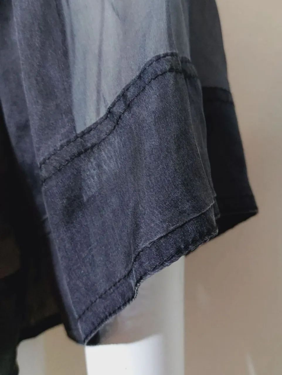 Sacada blusa transparente  - Foto 5