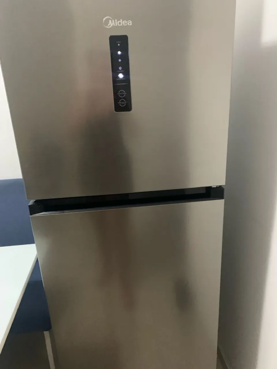 Geladeira Midea 347 Litros Frost Free Smart Sensor RT468MTA041 10 10 anos de garantia