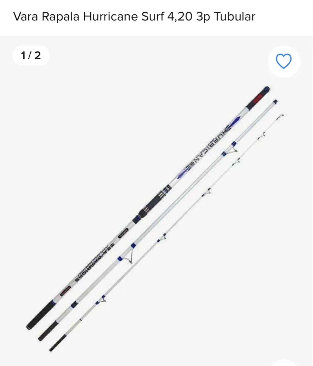 Kit para pesca no Mar - Foto 3