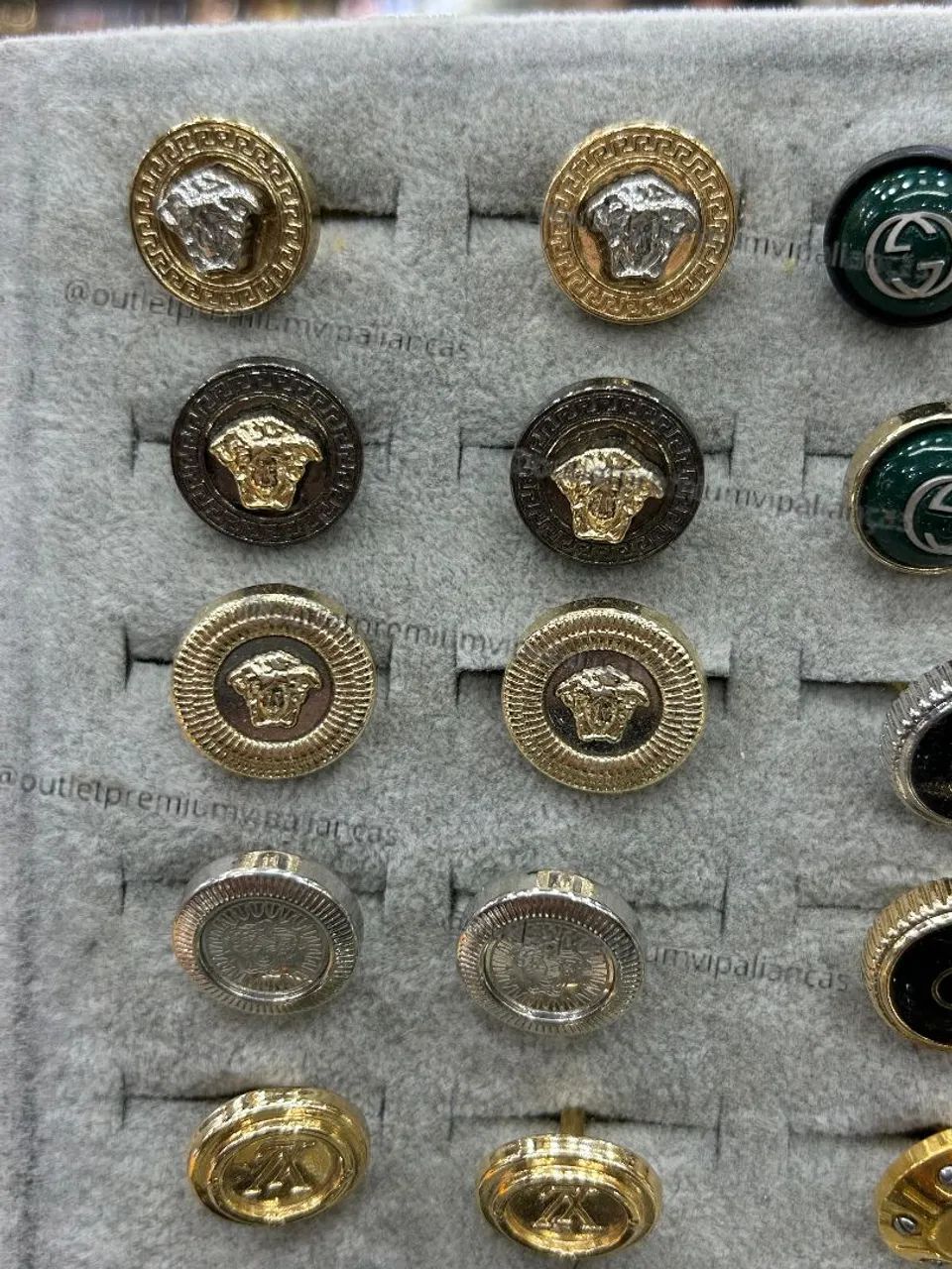 Abotoaduras rolex bvlgari cartier gucci louis Vuitton 