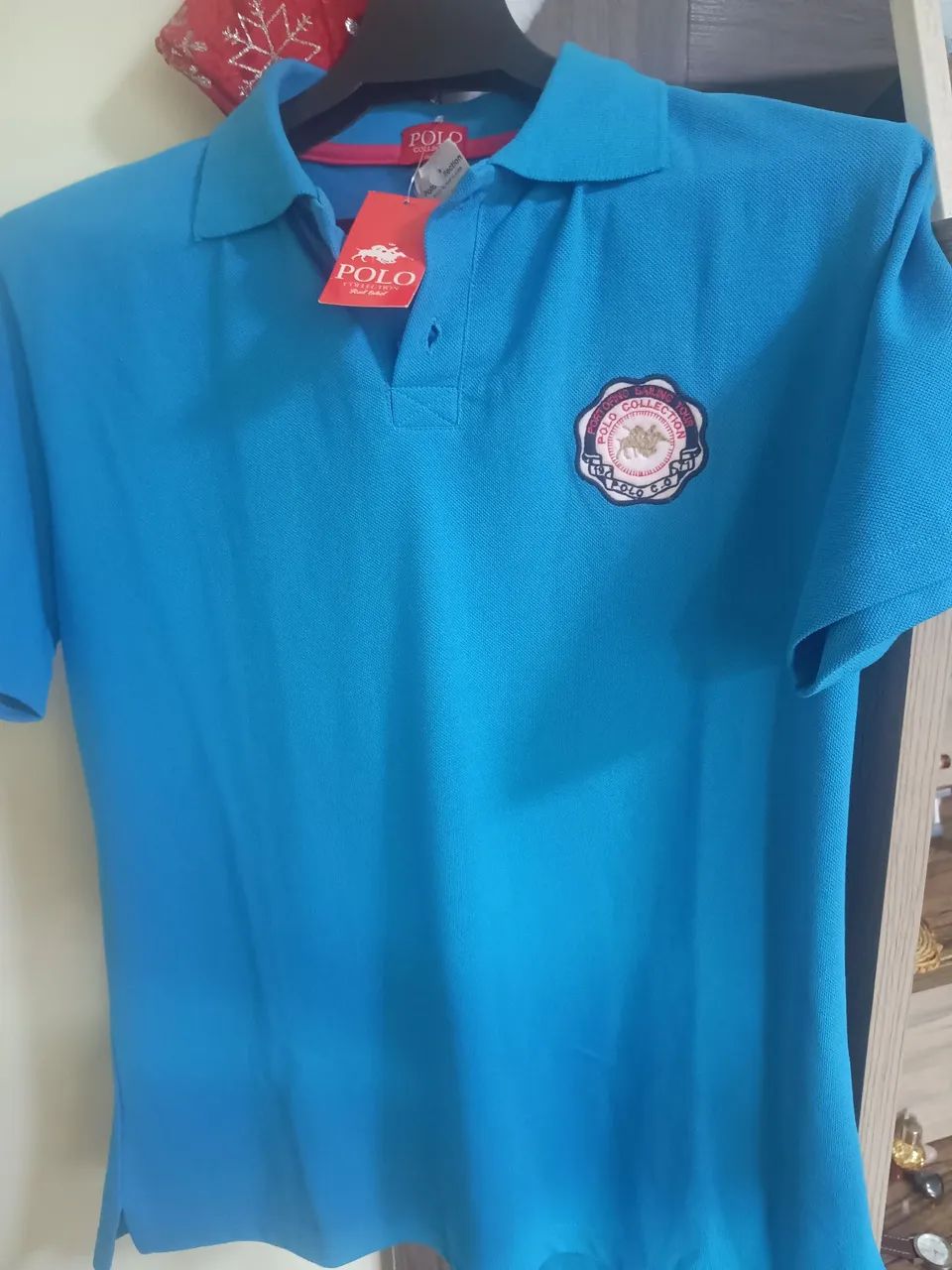 Camisa Masculina Polo Collection Red Label  - Foto 4