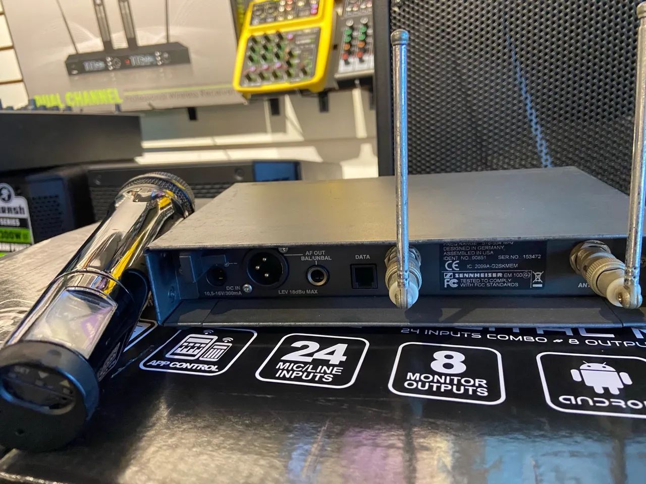 Microfone Sem Fio Sennheiser EW 100 G2 - Foto 3