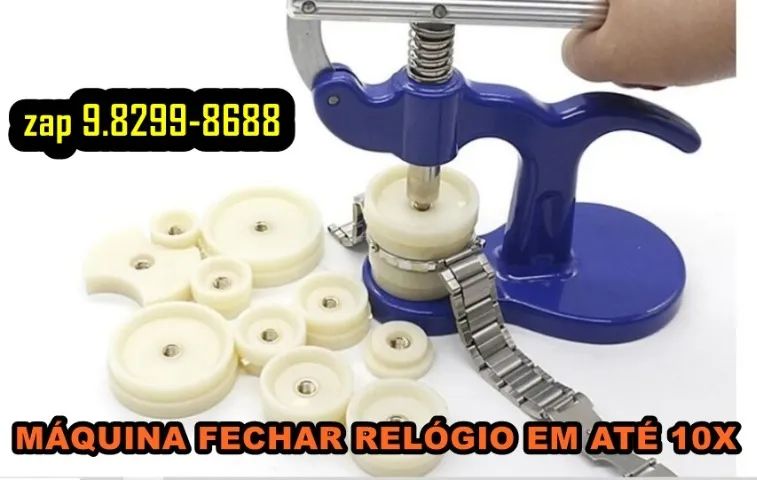 maquina fechar relogio - Foto 5