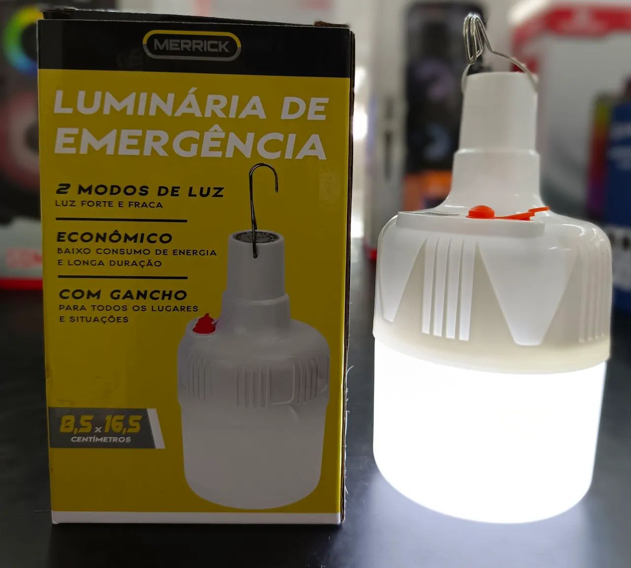LUMINARIA P/PENDURAR 16,5X8,5CM<br>REF:6922<br>  - Foto 2
