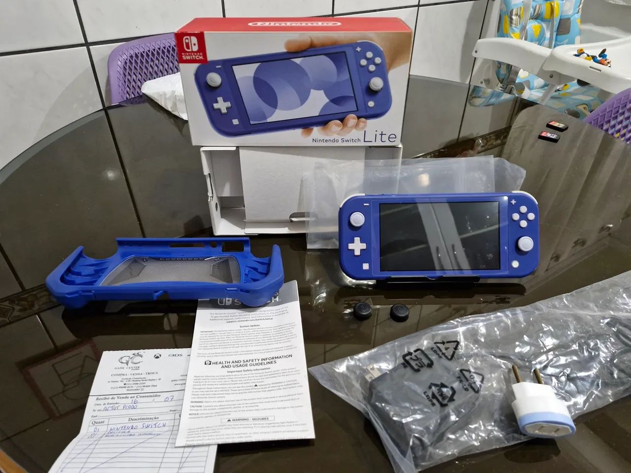 Nintendo Switch Lite Azul - Novo