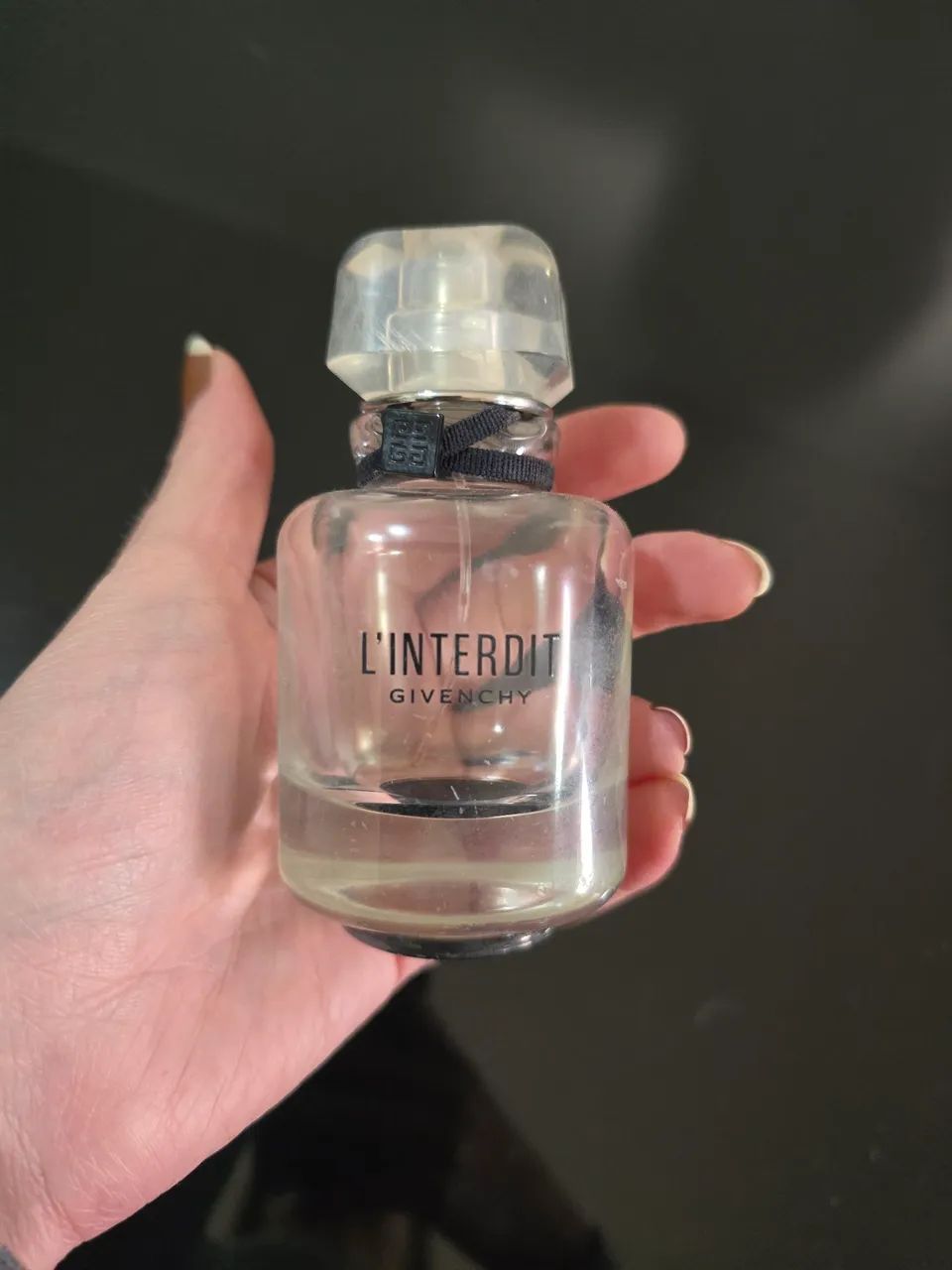 Vidro vazio l'interdit givenchy 50ml