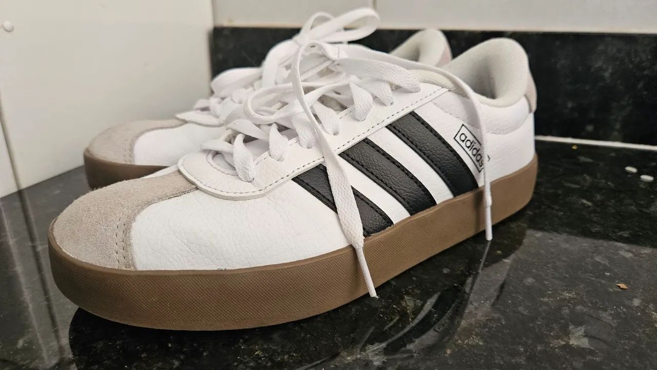 Tênis Adidas Vl Court 3.0 Feminino Original tam 38 - Foto 3