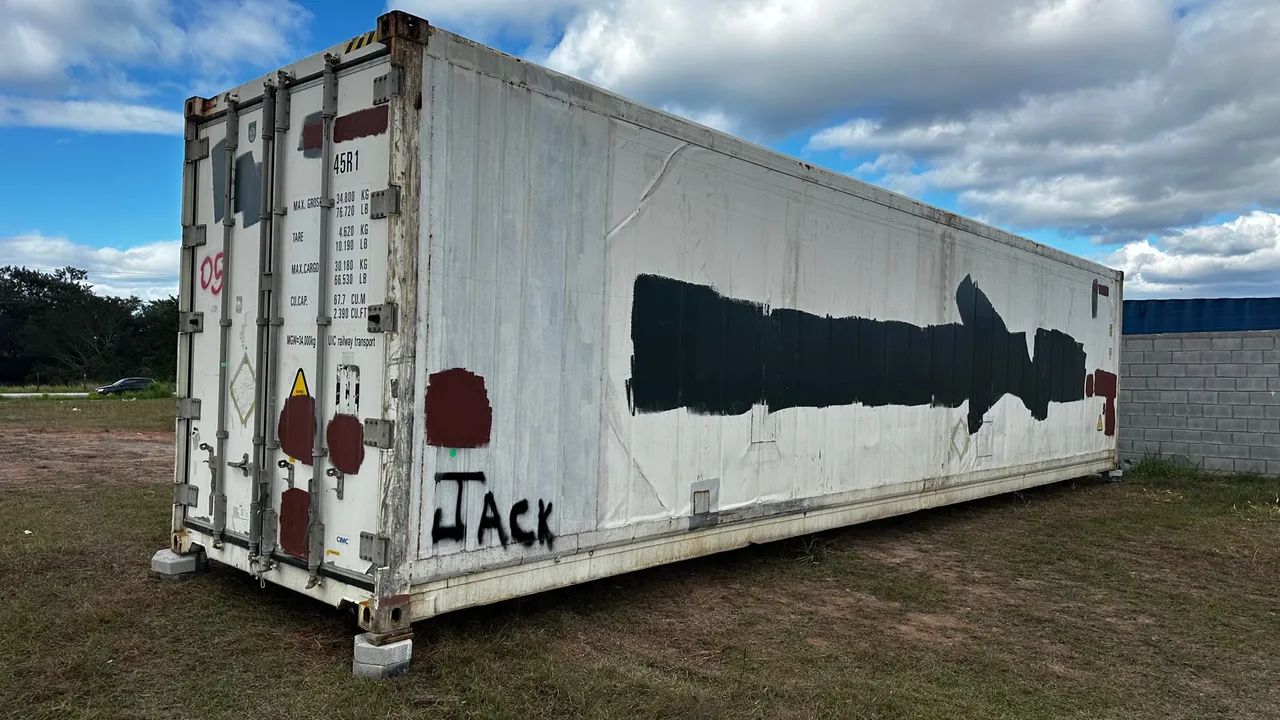 Container 40 pés - PRONTA ENTREGA EM SÃO JOSÉ - Foto 2