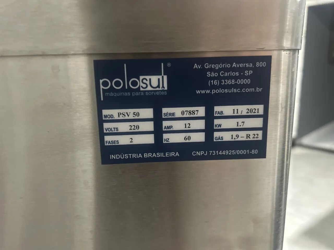 Produtora de Sorvete e Açaí Vertical  PSV 50 POLO SUL - Foto 5