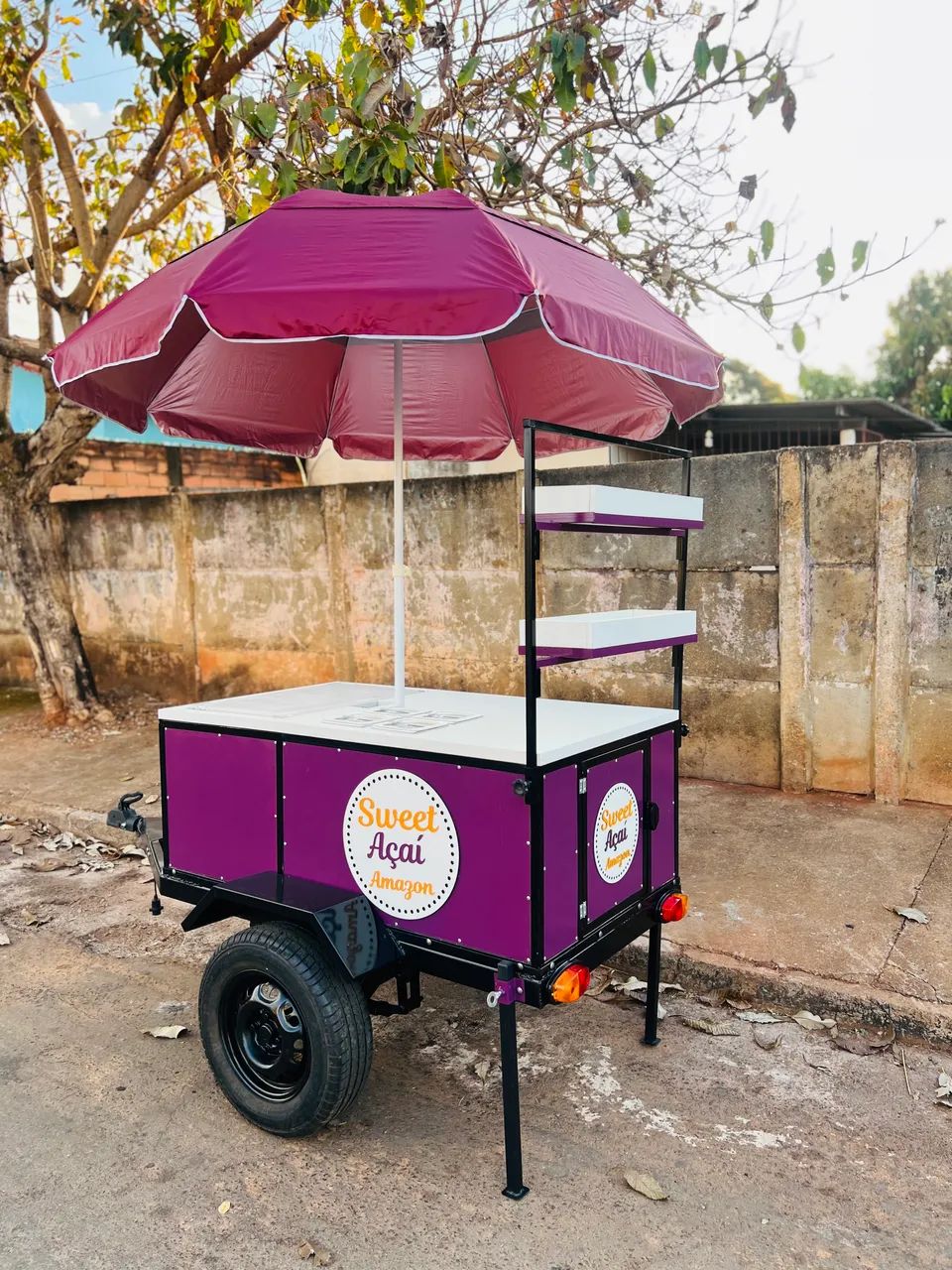 Carretinha açaí ( fabricamos )
