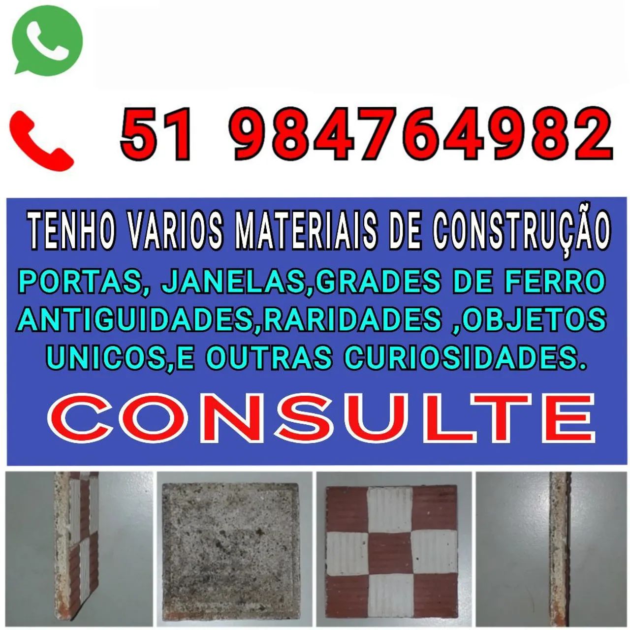 70 M2 (1800 PÇS) LADRILHO HIDRÁULICO PARA PISO USADO ANTIGO COM MAIS DE 80 ANOS 20 X 20  - Foto 5
