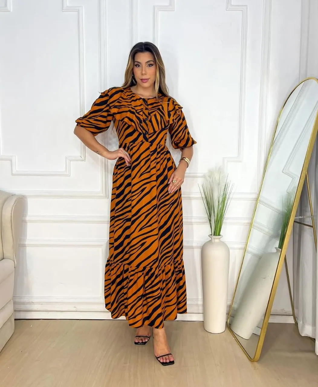 Vestido longo disponível P/M