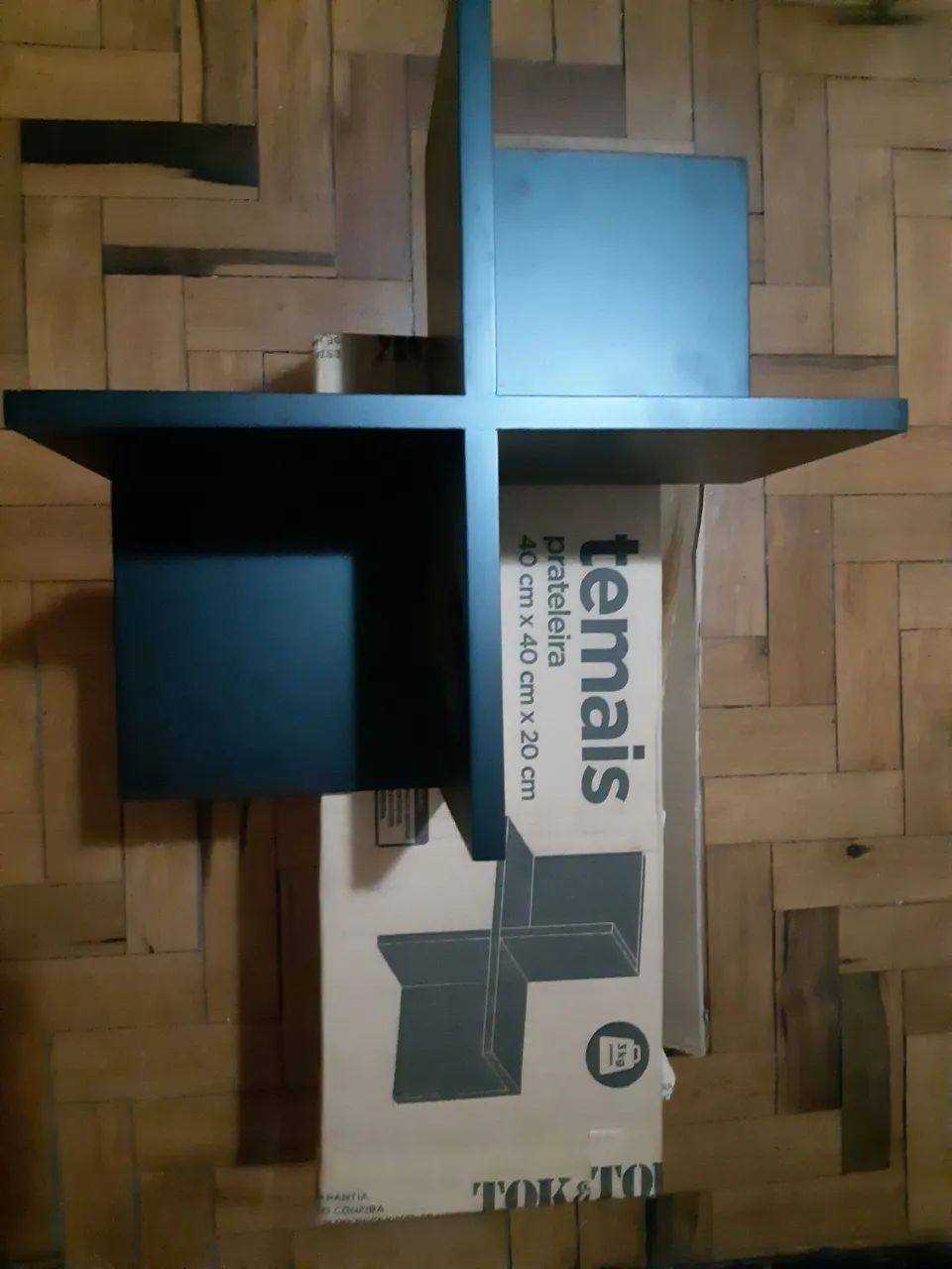 Prateleira Decorativa Preta - Foto 4