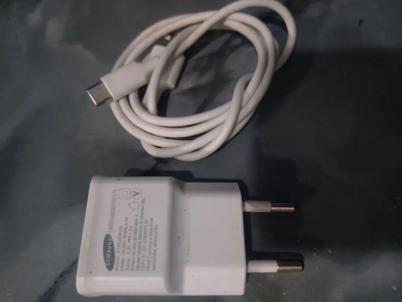 Carregador Samsung Original + Cabo Tipo C