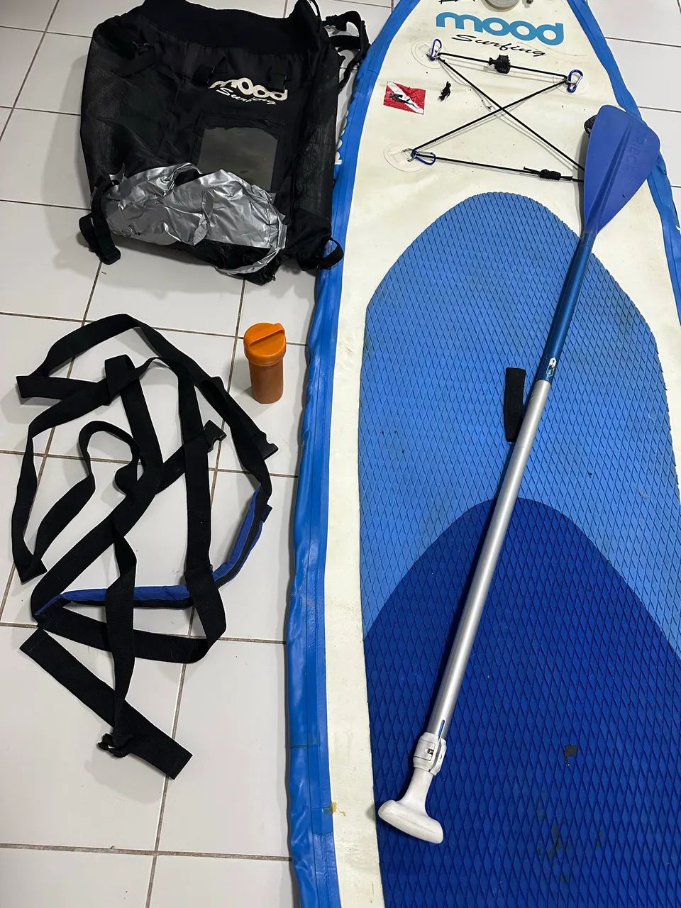 Prancha Stand Up - 10 pés mood (com remo) - Foto 2
