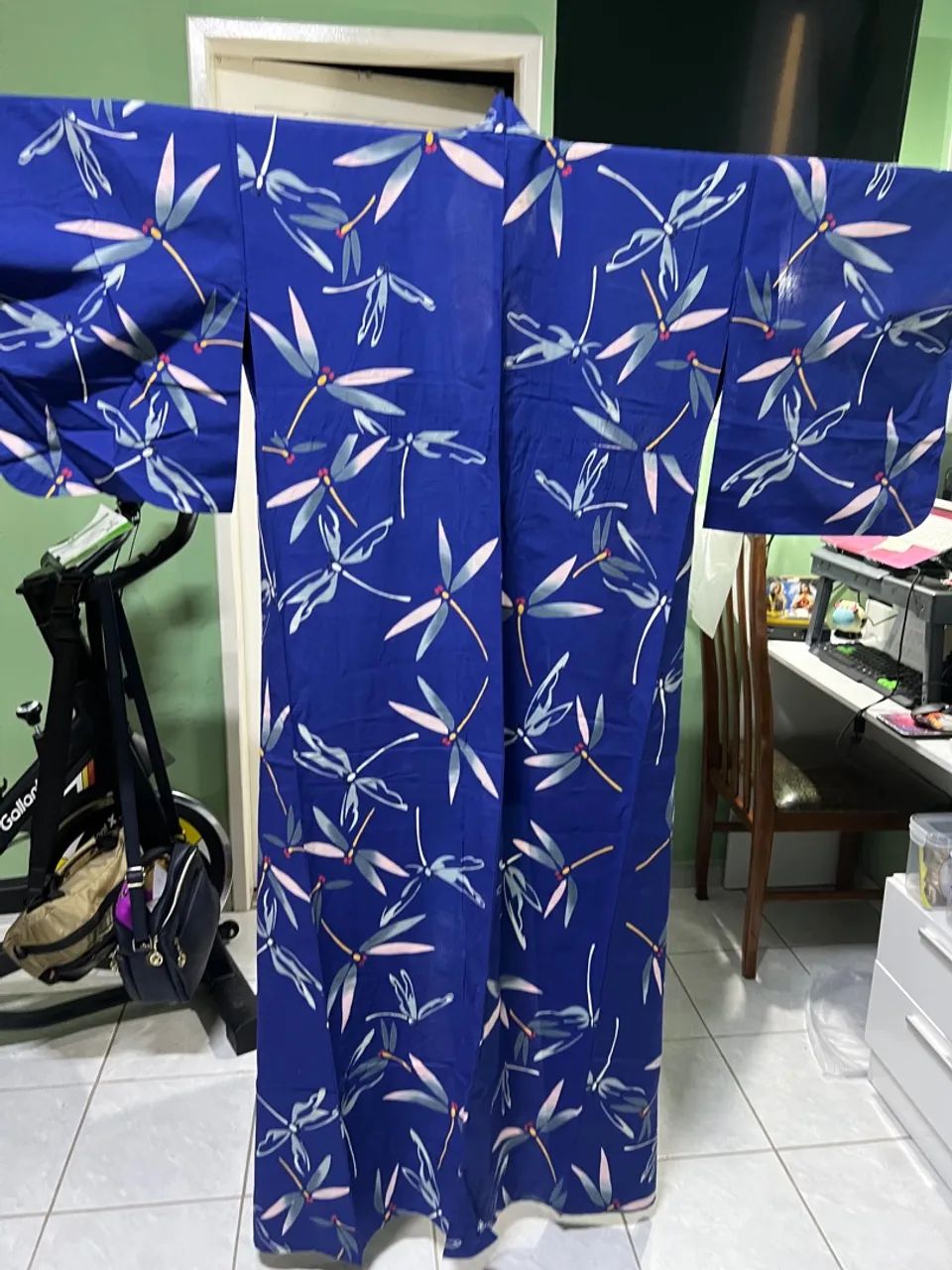 Yukata ( Kioto ) original algodão  - Foto 2