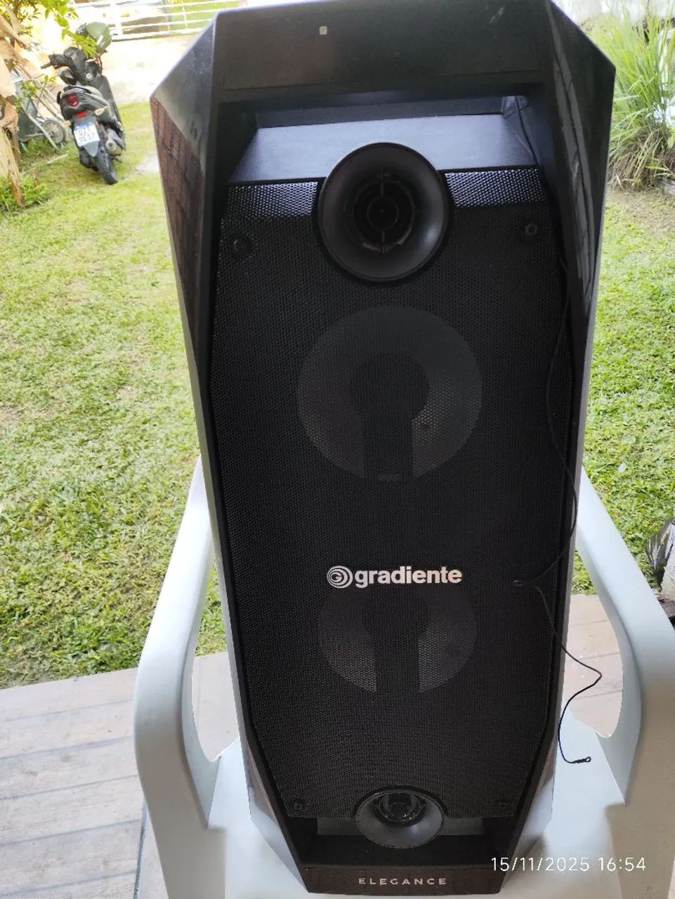 Gradiente caixa amplificada elegance