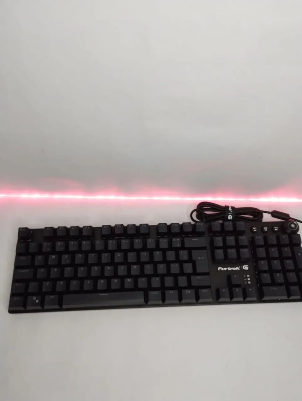 Teclado gamer - Mecânico Fortrek K7 Black Edition - frete grátis  - Foto 2
