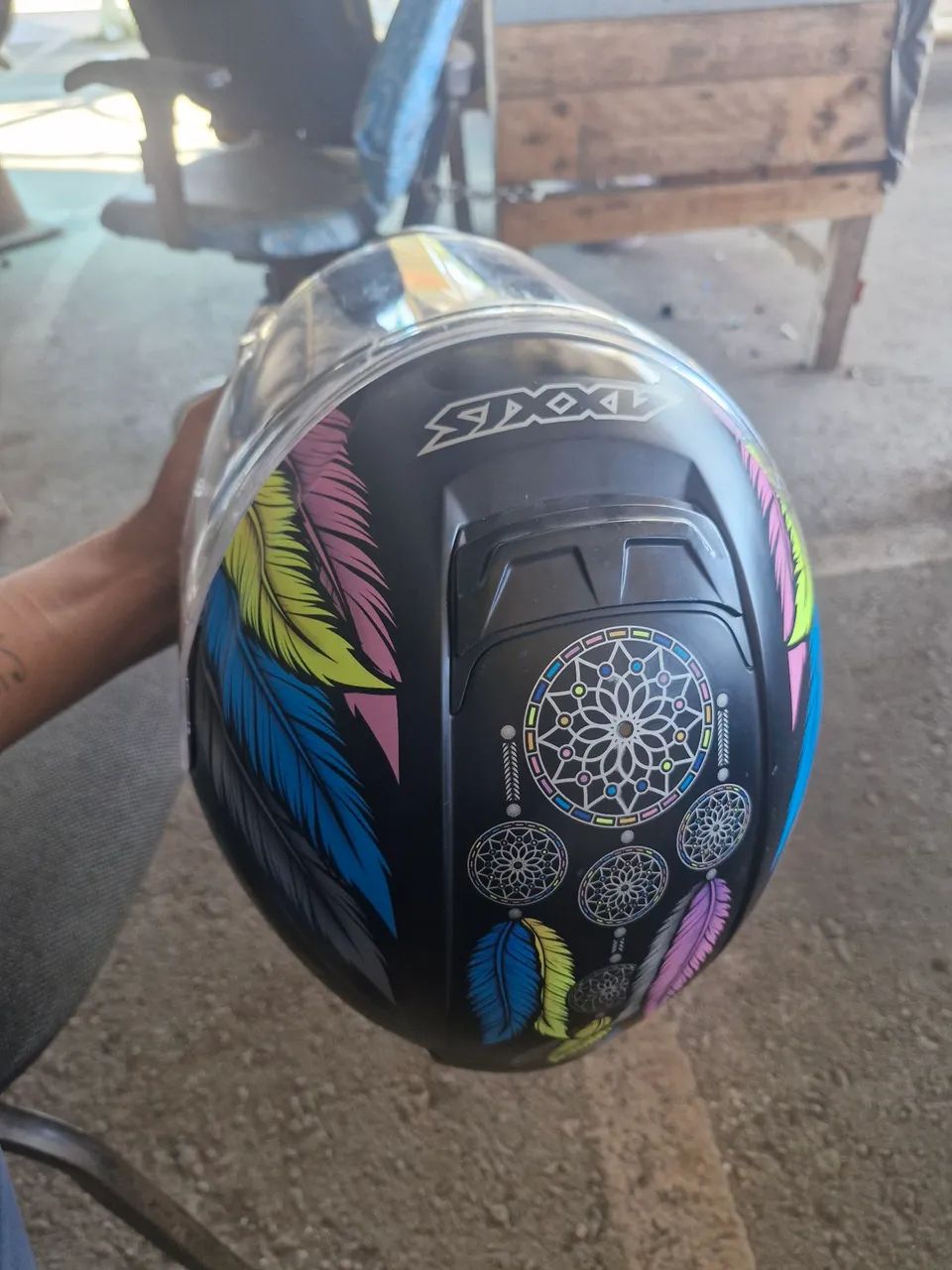 Capacete Moto axxis - Foto 4