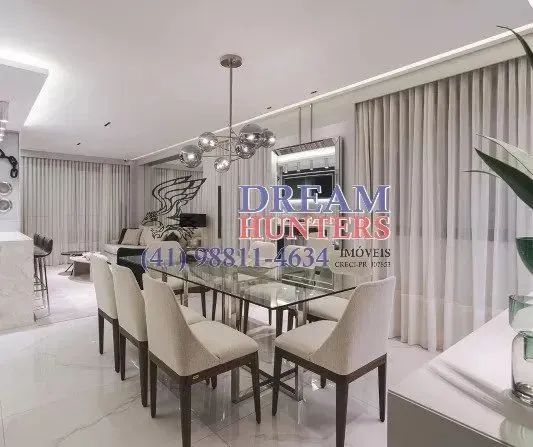 Apartamento NOVO e DECORADO, de 99.62m² no bairro Cabral, com 3 quartos (1 suíte), 3 banhe - Foto 2
