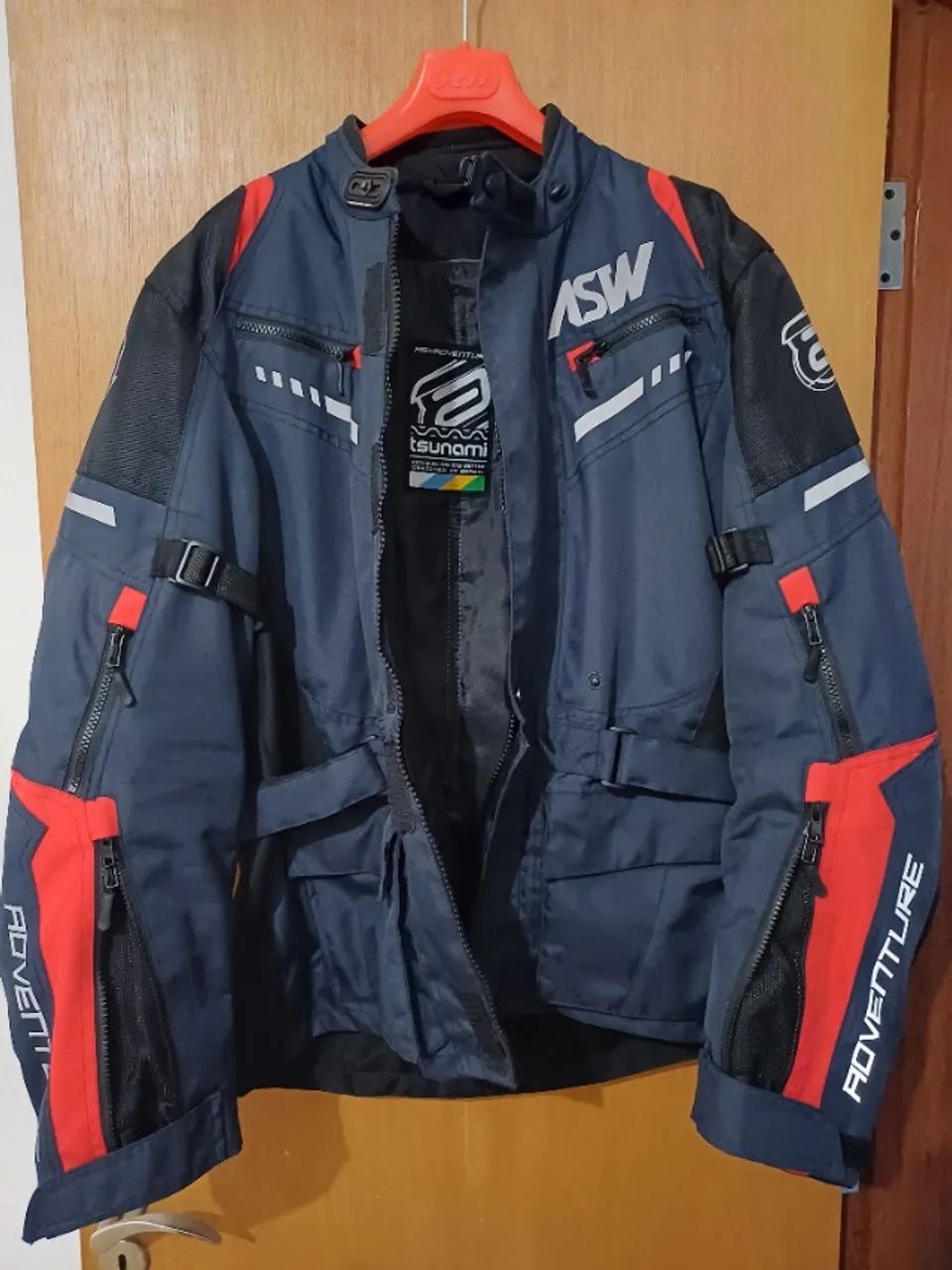 Jaqueta moto ASW Tsunami - Tamanho L - Foto 3