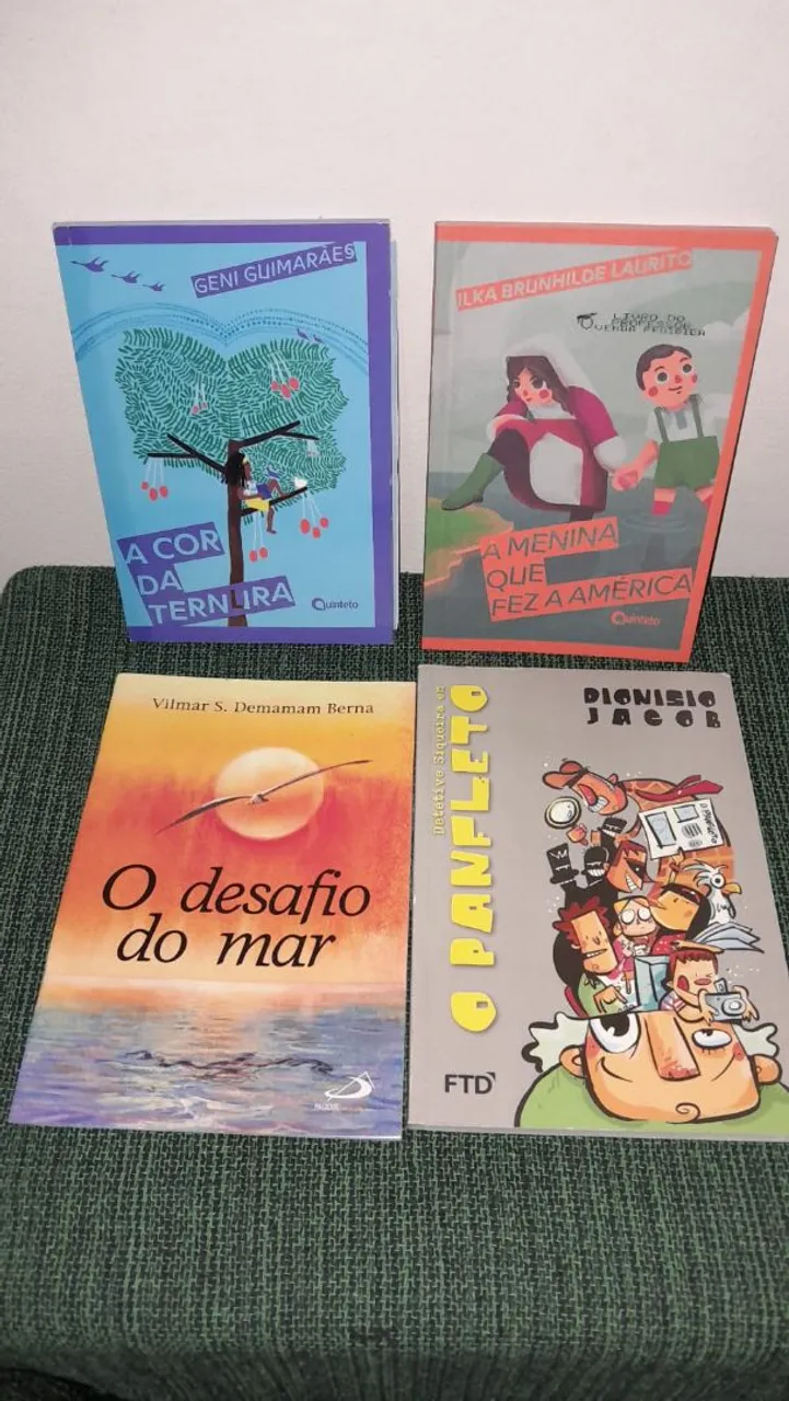Lote de 4 livros