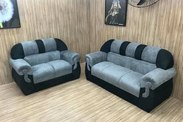 Conjunto de Sofá Corsa 2 e 3 Lugares - Diversas Cores - Foto 4