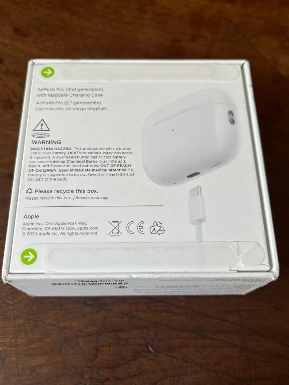 AIRPODS PRO 2 - LACRADO - Fone Apple Airpods Pro 2 NOVO - ZERADO