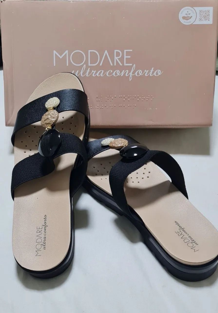 Sandália conforto modare número 39