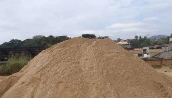 Areia arisco pedra