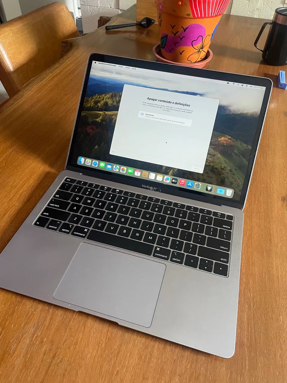 Macbook Air 2019 13'' I5, 8gb Ssd - Retina cinza-espacial