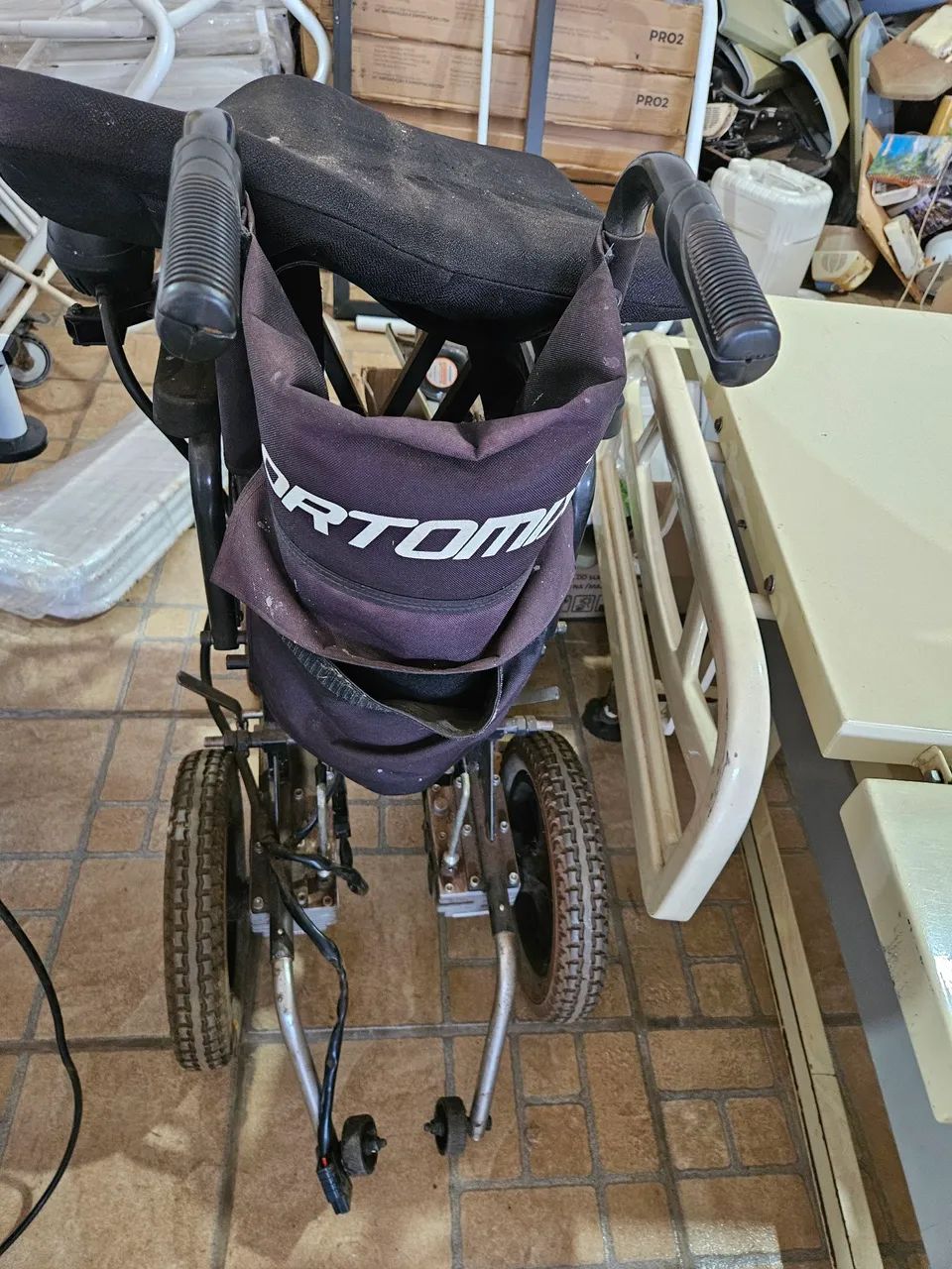 Peças usadas p cadeira roda motorizada 