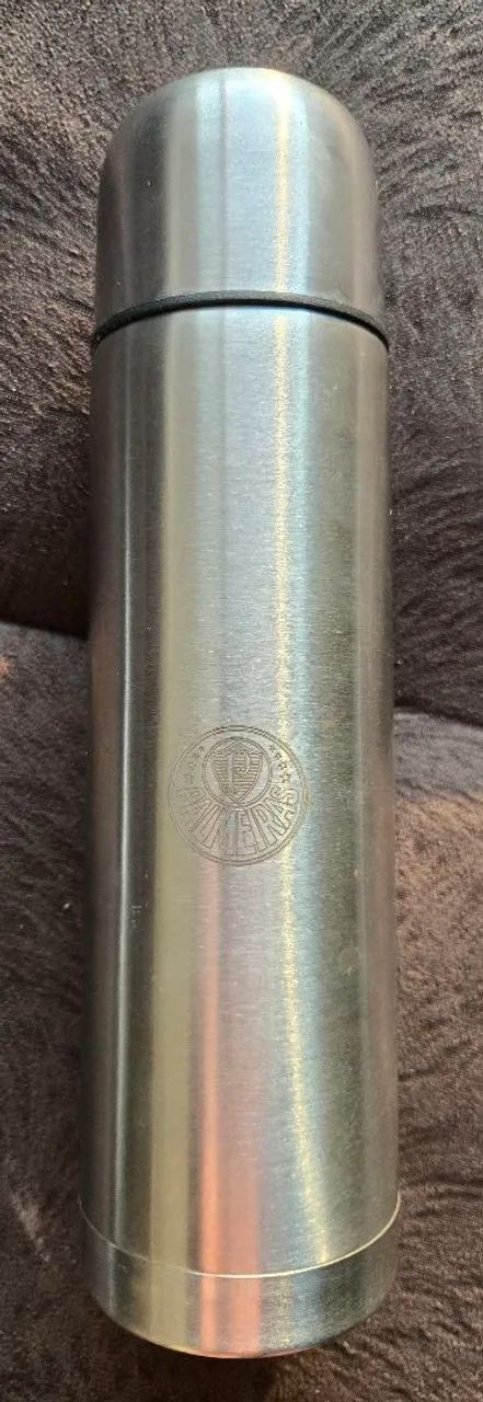 Garrafa Térmica Palmeiras Original 450ml - Foto 2