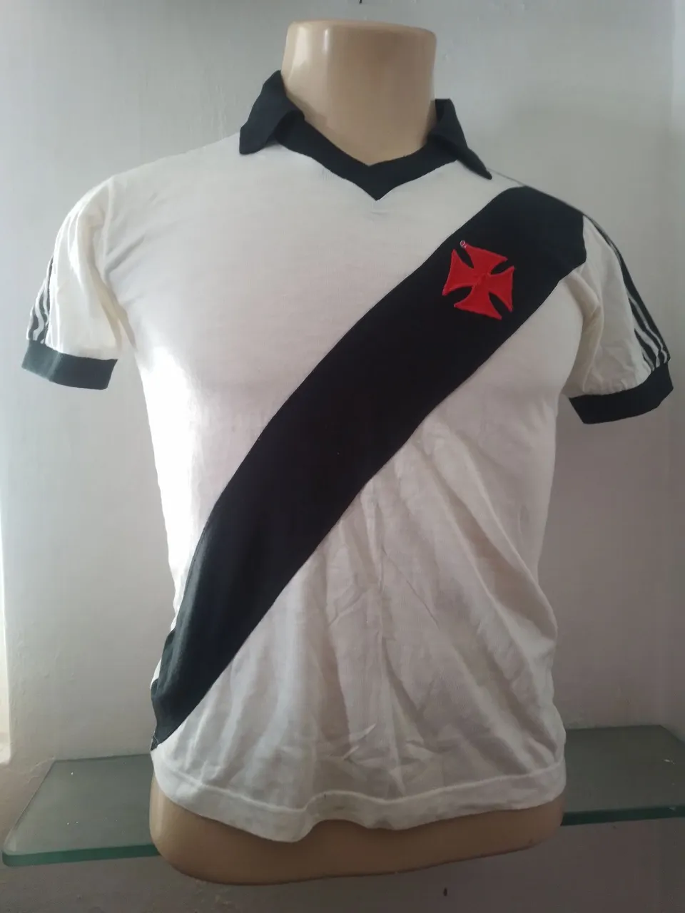 Camisa Vasco-RJ campeã retrô Vintage. 