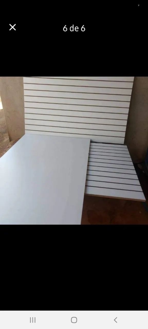 Painel canaletado branco - Foto 3