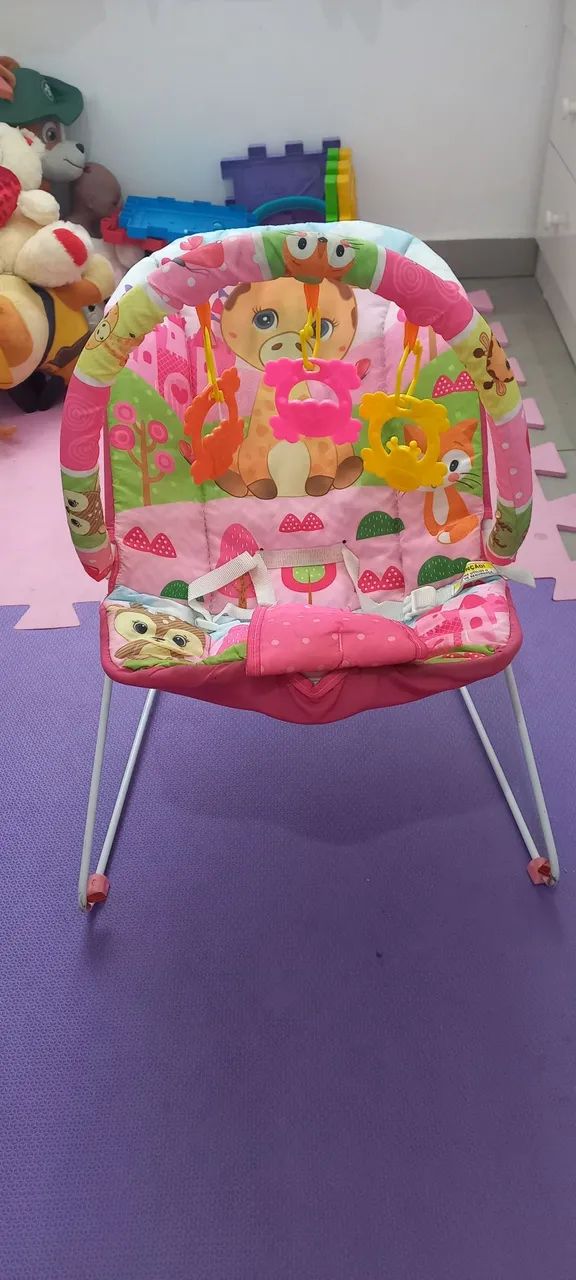 Assento Vibratório para Bebê - Girafa - Foto 2