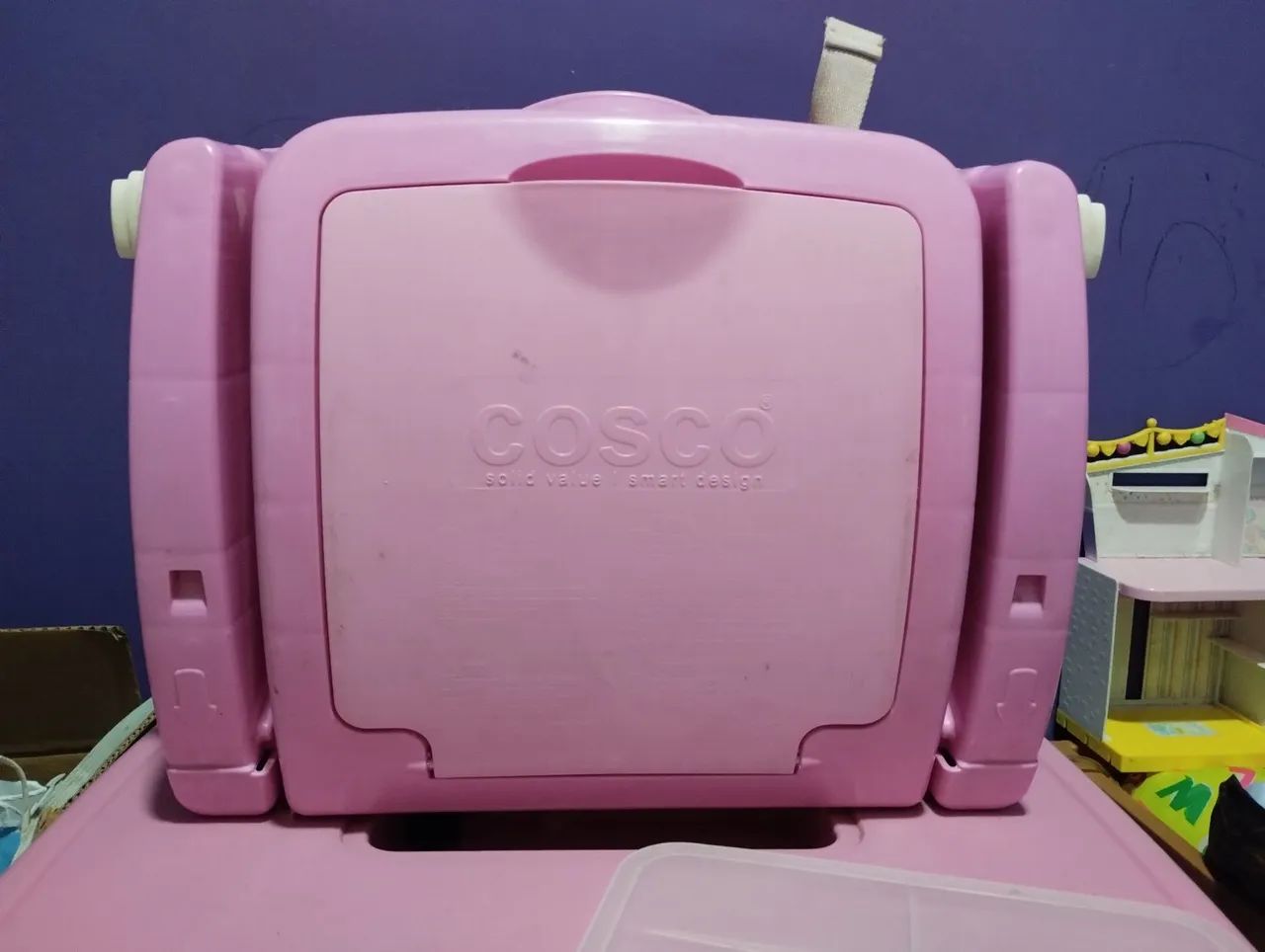 Cadeirinha de Alimentação Portátil Rosa - Foto 4