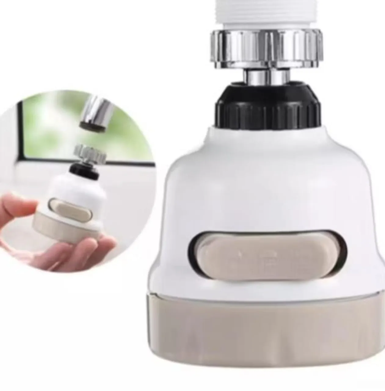 Adaptador de Torneira Giratório 360° pressurizado