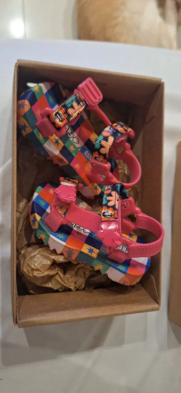 Sandália Mini Melissa Fabula - Foto 3