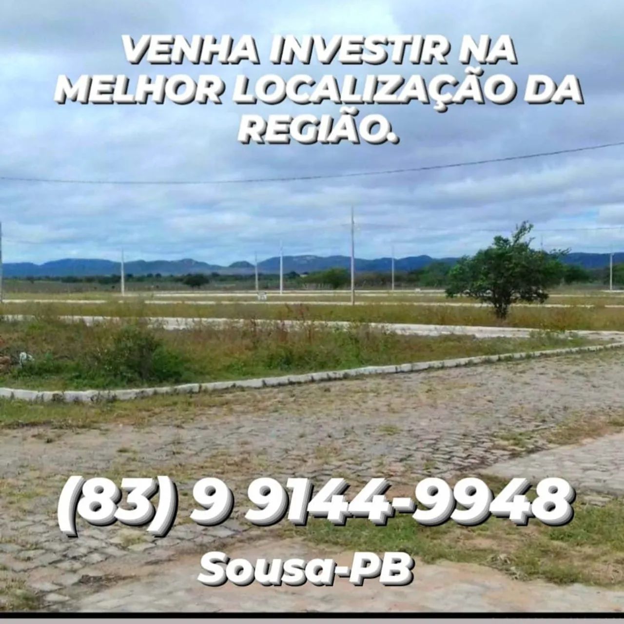 Terreno em Sousa-PB - Melhor localização da região