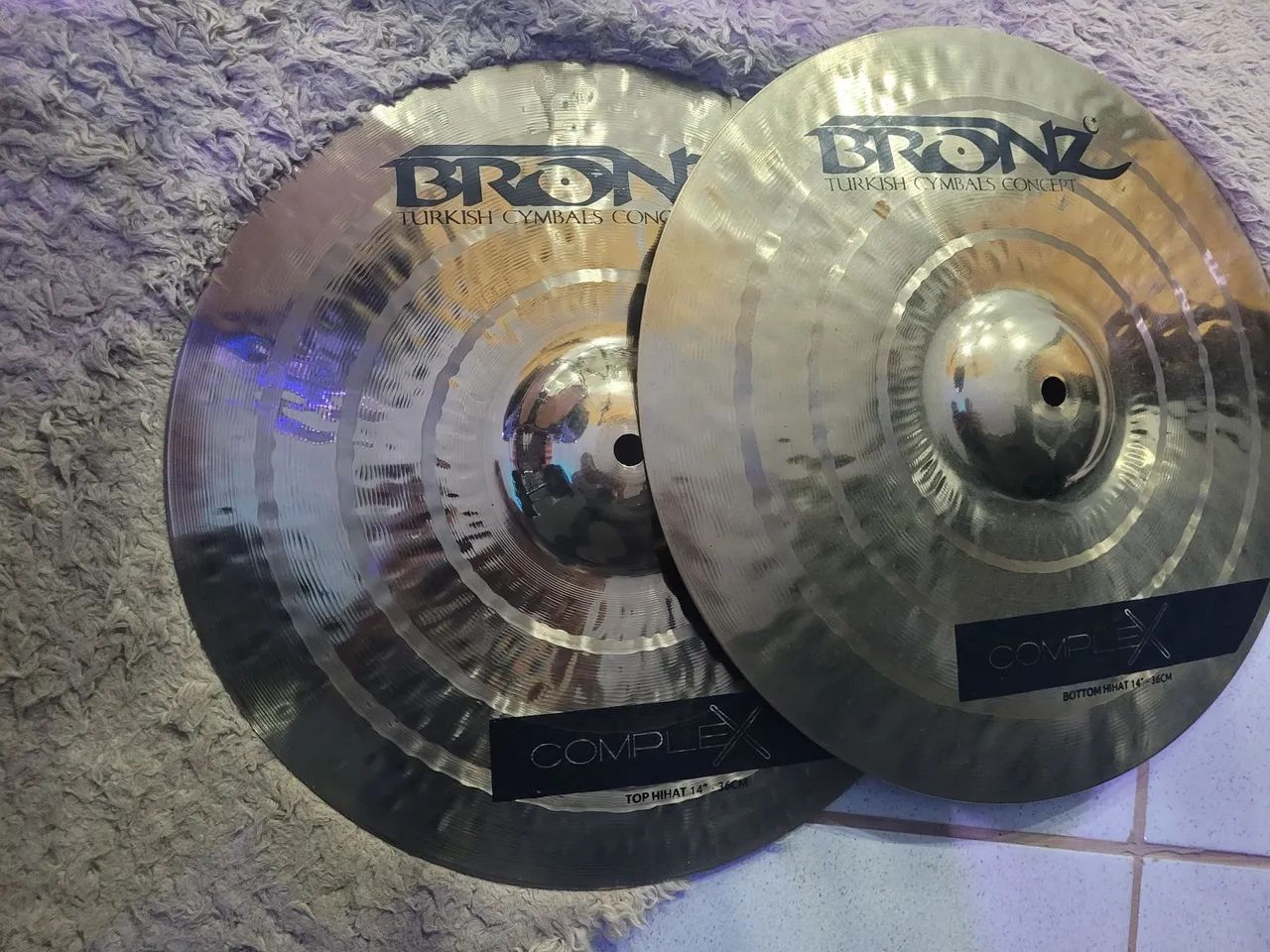 hi hat (Chimbal) - 14 polegadas - Foto 4