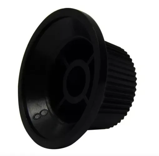 KNOBS DE GUITARRA ELETRIKA PRETO unidade