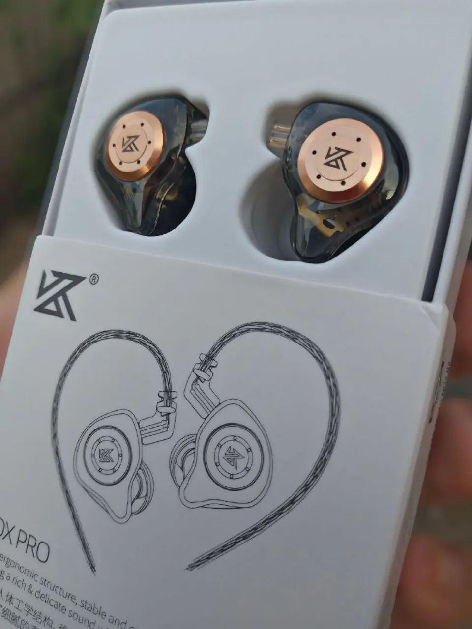 Fone de fio kz edx pro, leia a descrição. - Foto 3