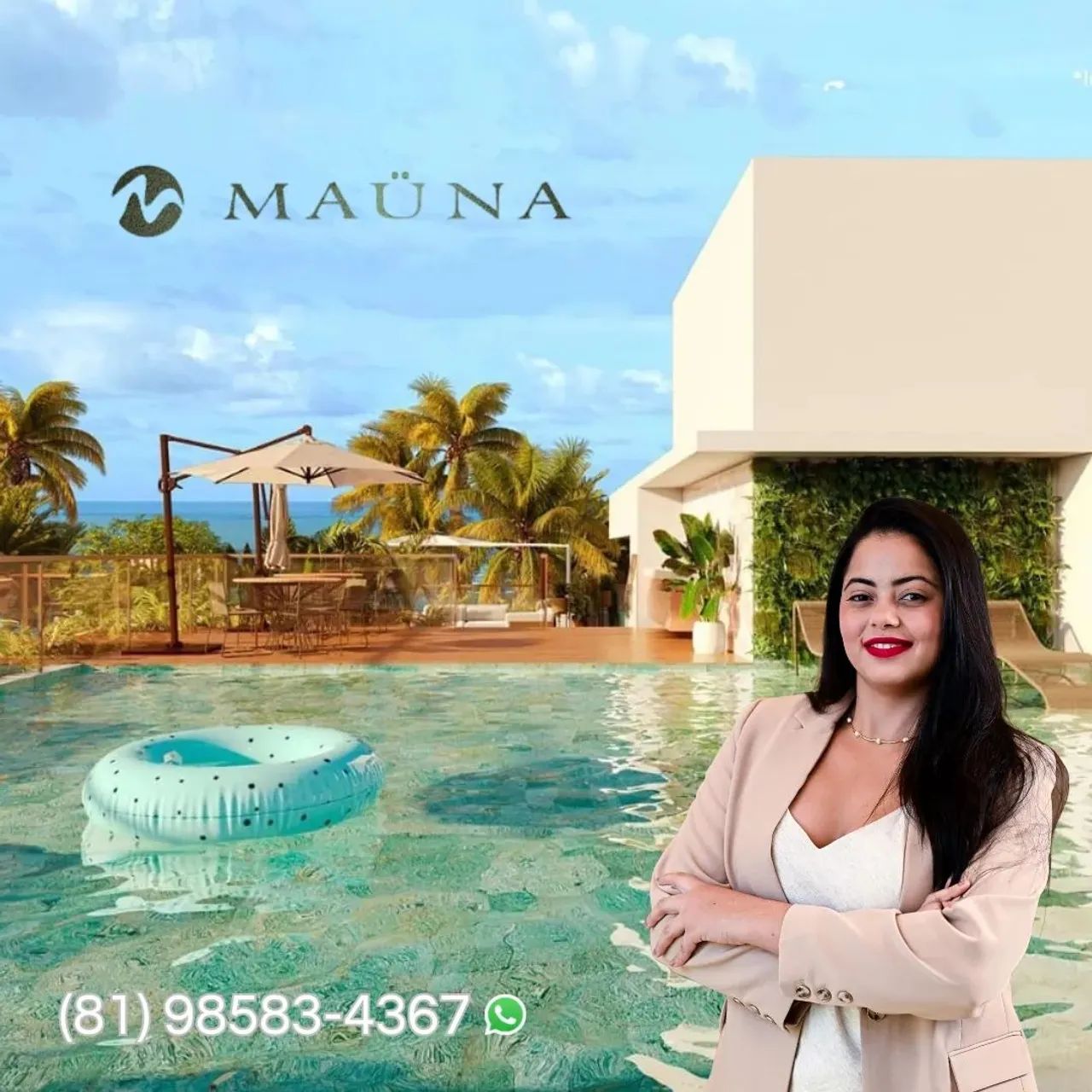 Repasse de Flat Studio com Lazer Completo na Praia de Tamandaré