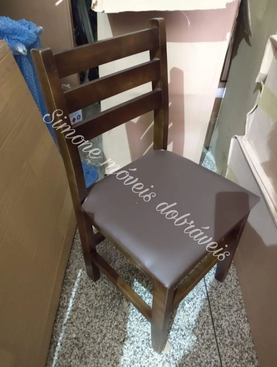 Cadeira com estofado - Foto 3