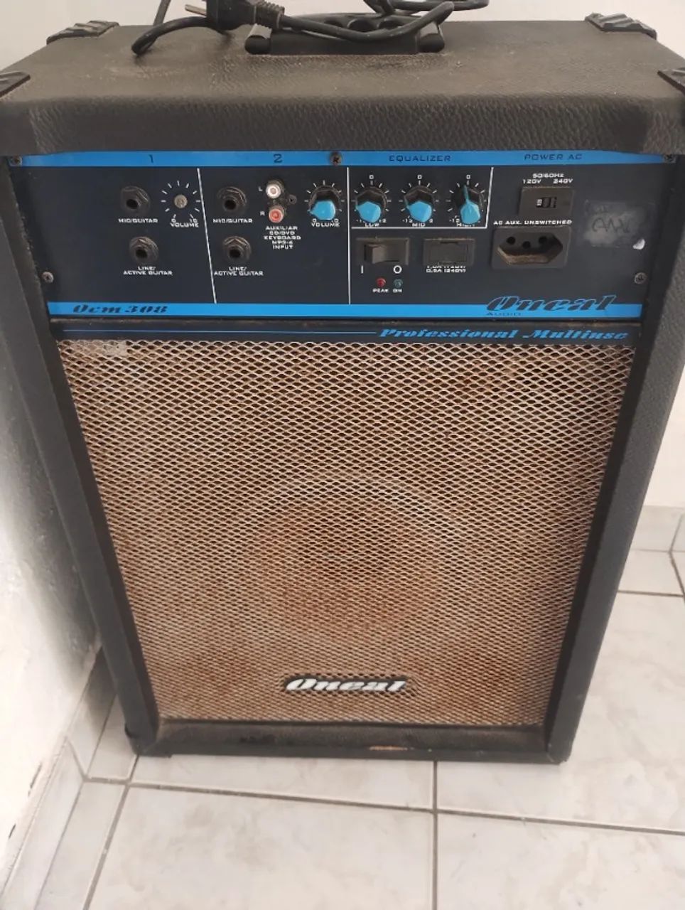 caixa amplificada oneal ocm 308